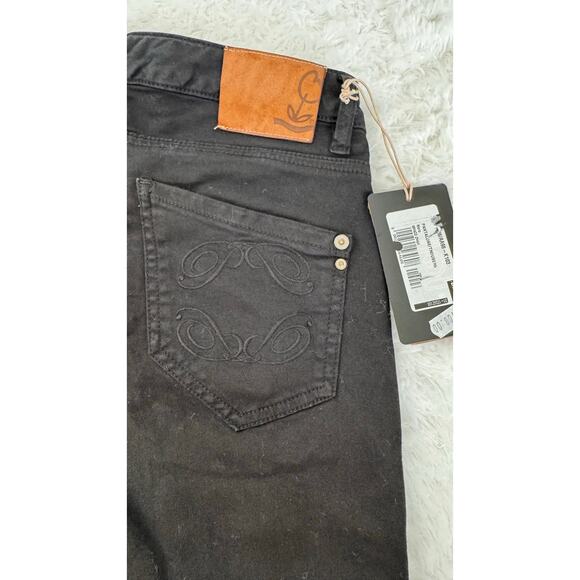 NWT Patrizia Pepe Black Super Skinny Jeans Size 27 Italy - Picture 2 of 14